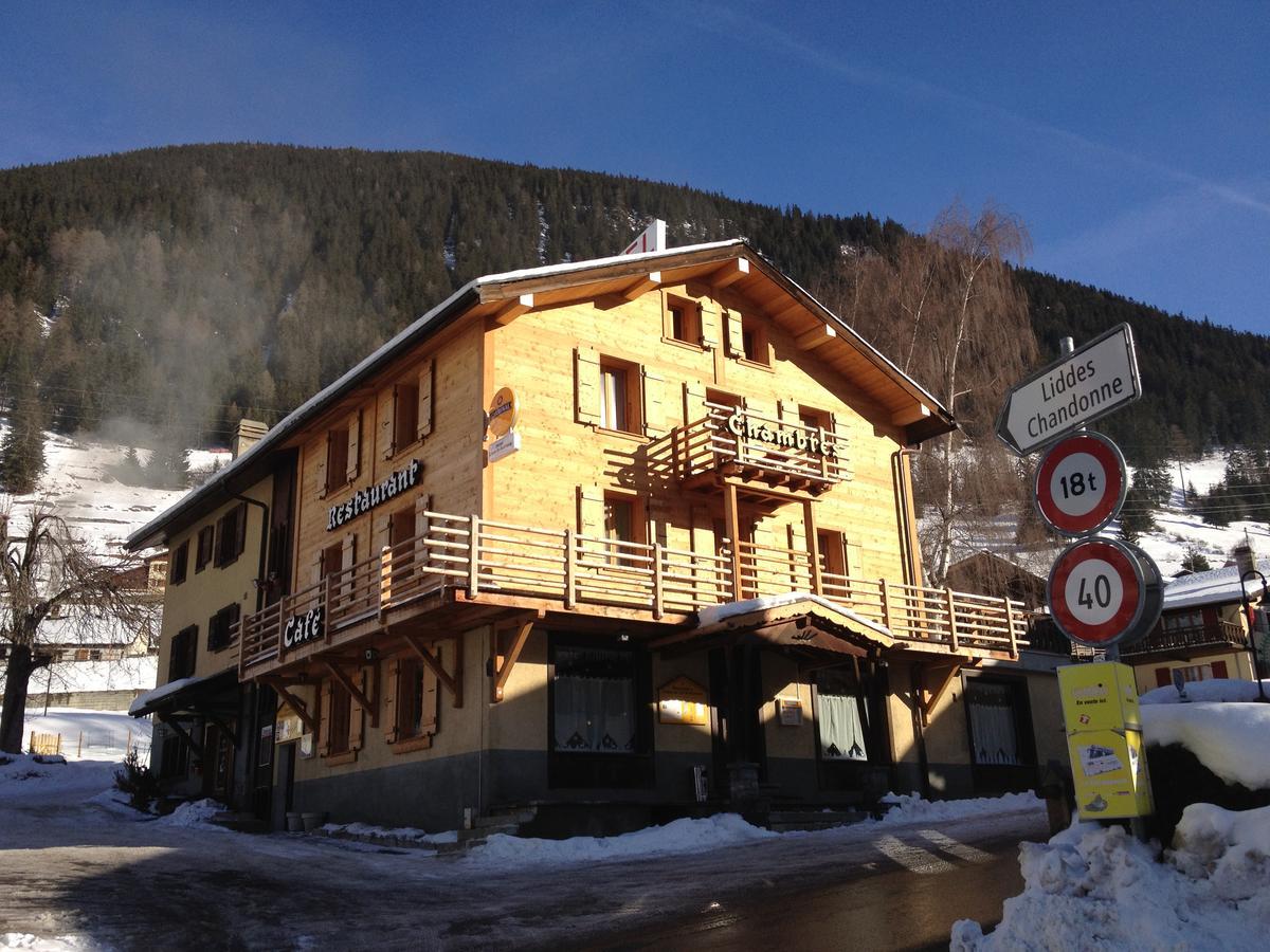 Hotel Du Gd-St-Bernard Liddes Zewnętrze zdjęcie